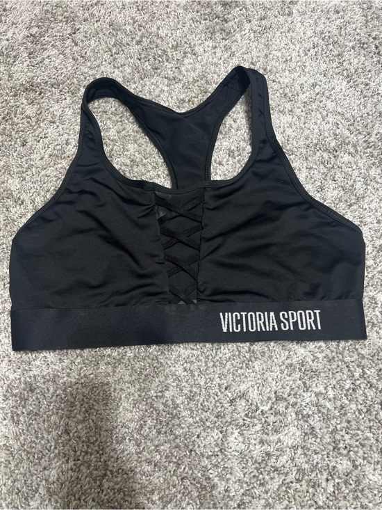 Victoria's Secret Other - Black Criss cross front Racerback Sports Bra